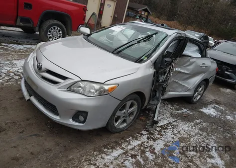 2012 Toyota Corolla Le z USA, uszkodzony, nr VIN 2T1BU4EE5CC865145